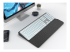 DELTACO - Wrist pad with integrated keyboard stand - Vänster vinkel